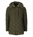 Moose Knuckles Mistaya Black Hooded Down Jacket