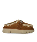 Mou Bounce Metal Logo Cognac Clog