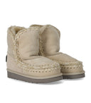 Mou esquimo 18 logotipo de glitter bota de tiza