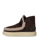 Mou Eskimo Bold Glitter Logo Mocha Sneaker