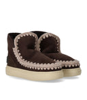 Mou Eskimo Bold Glitter Logo Mocha Sneaker