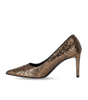 Ncub Bit Bronze Glitter Pump