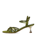 Ncub Mamy Green Heeled Sandal