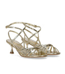 Ncub Mamy Platin Heeled Sandal