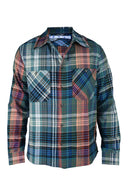 Camisa a cuadros de White White