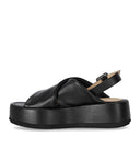 Paloma Barceló Basima Black Platform Sandal