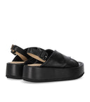 Paloma Barceló Basima Black Platform Sandal