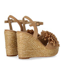 Paloma Barceló Beniko Beige Wedge Sandal