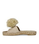 Palomitas Agnes Beige Flat Sandal