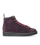Panchic Purple Mauve Suede Ankle Boot