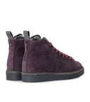 Panchic Purple Mauve Suede Ankle Boot