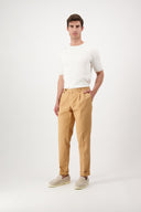 Autore Pantaloni Bg02 In Cotone E Lino