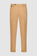 Autore Pantaloni Bg02 In Cotone E Lino