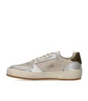 Philippe Model Nice Low Metal Resau Beige Military Sneaker