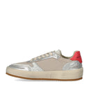 Philippe Model Nice Low Metal Resau Sablé Coral Sneaker