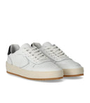 Philippe Model Nice Low White Black Sneaker