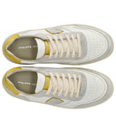 Philippe Model Nice Low White Yellow Sneaker