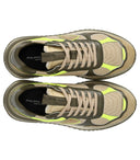 Philippe Model Olympique Low Neon Military Green Sneaker