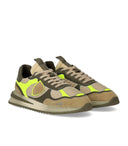 Philippe Model Olympique Low Neon Military Green Sneaker
