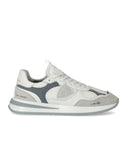 Philippe Model Olympique lage witte grijze sneaker