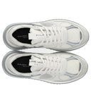 Philippe Model Olympique lage witte grijze sneaker