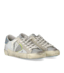 Philippe Model Prsx Low Veau Metal Paillettes Multi Sneaker