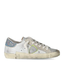Philippe Model Prsx Low Veau Metal Paillettes Multi Sneaker