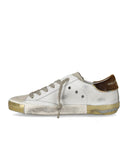 Philippe Model Prsx Low White Gold Sneaker
