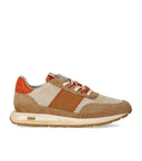 Philippe Model Tour Low Vintage Resau Brun Sablé Sneaker