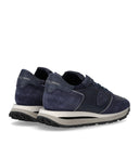 Philippe 모델 Tropez Haute Low Blue Sneaker