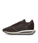 Philippe Model Tropez Haute Low Brown Sneaker