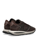 Philippe Model Tropez Haute Low Brown Sneaker