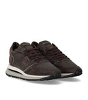 Philippe Model Tropez Haute Low Brown Sneaker