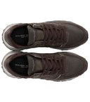 Philippe Model Tropez Haute Low Brown Sneaker