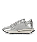 Philippe Model Tropez Haute Low Silver Sneaker