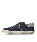 Philippe Modelprsx Low Old Style Blue Sneaker