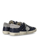 Philippe Modelprsx Low Old Style Blue Sneaker
