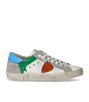 Philippe Prsx Low Mixage Pop White Orange Sneaker