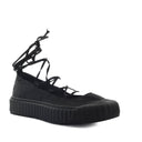 Stivale da combattimento fuchsia nero Zenzero Black