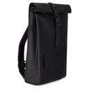 Rains Black Rolltop Backpack