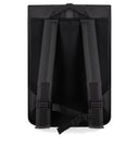 Rains Black Rolltop Backpack