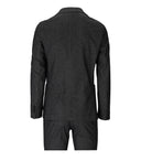Santaniello Grey Denim Effect Suit