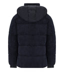 Save The Duck Albus Mud Grey Hooded Padded Jacket
