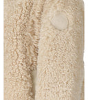Save The Duck Angelica Beige Hooded Padded Coat