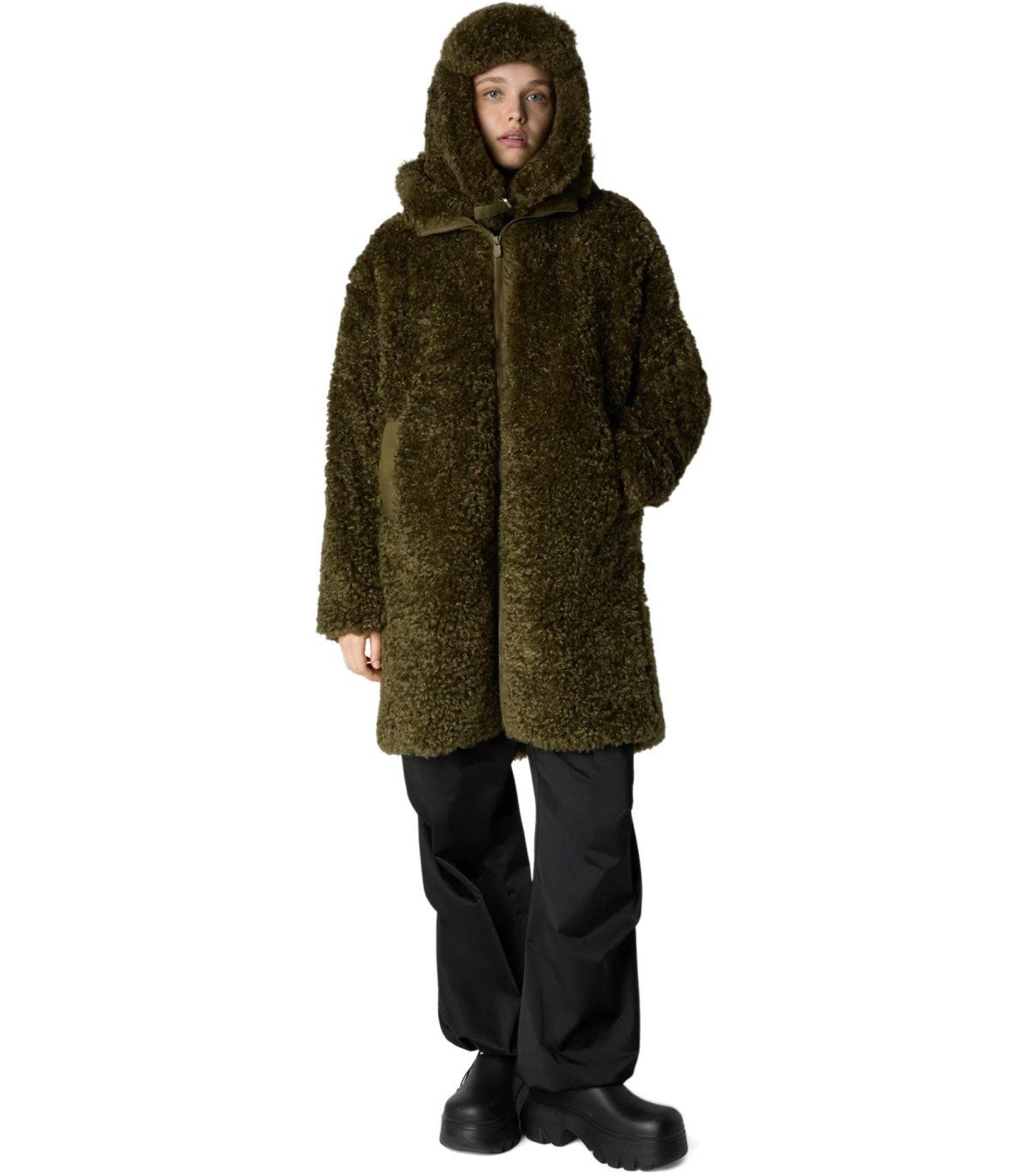 ジャケット・アウター save the duck ANGELICA Save The Duck Angelica Green Hooded Padded Jacket – Balardi