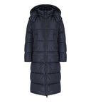 Save The Duck Colette Blue Hodded Padded Jacket