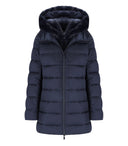 Guardar la chaqueta acolchada con capucha azul de Duck Matilda