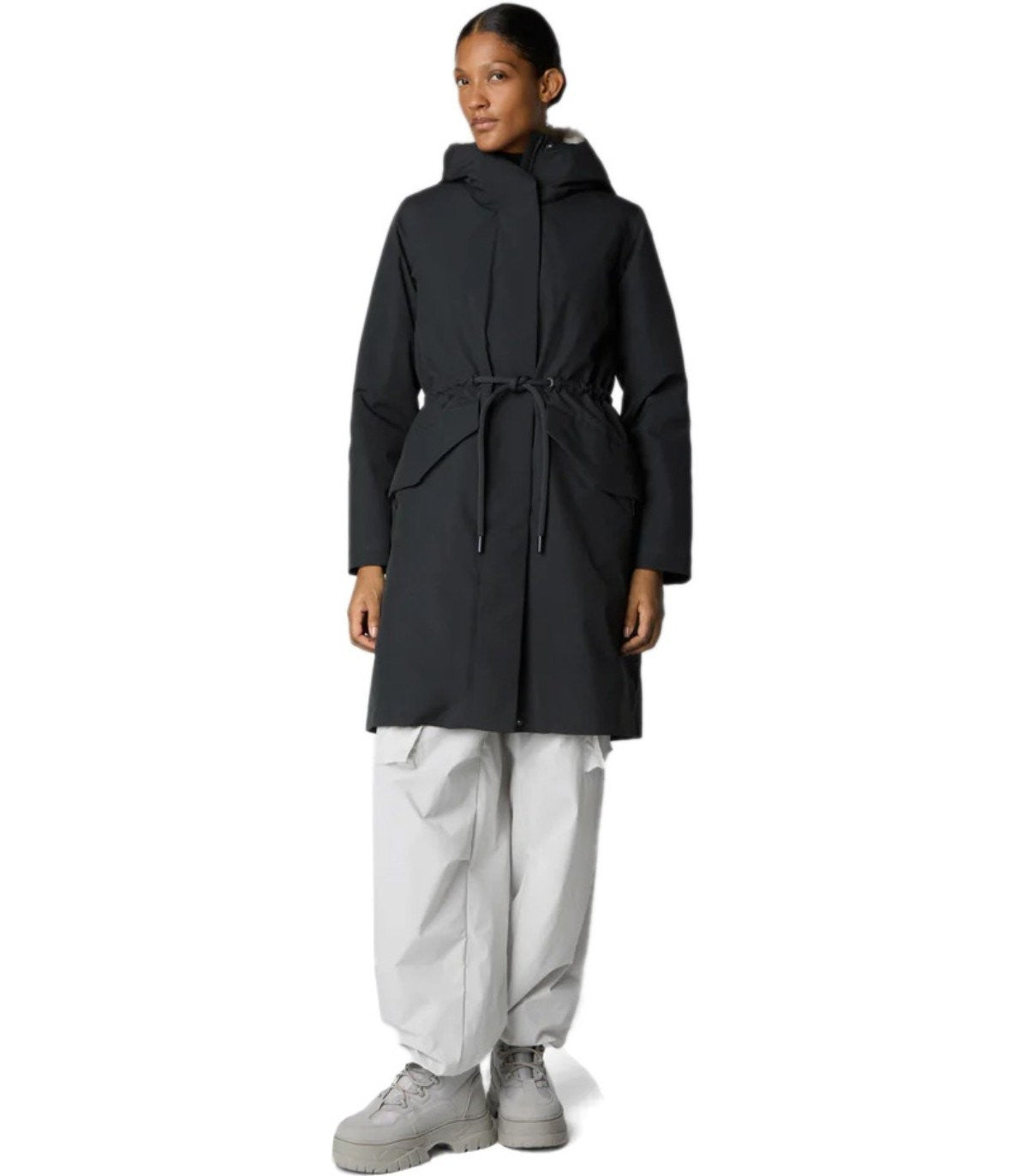 ⭐︎東京 雪 24時間限定お値下げ⭐︎SAVE THE DUCK レディース L 黒 Save The Duck Noelle Black Parka – Balardi