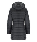 Save The Duck Reese Grey Hooded Padded Jacket