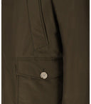 Save The Duck Ulmus Green Short Parka